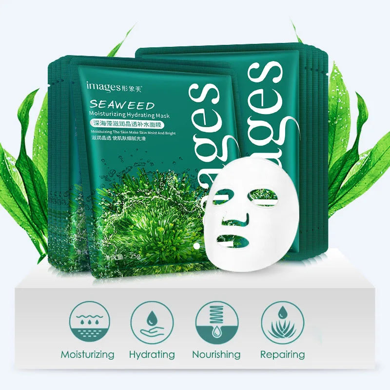 10pcs BIOAQUA Snail Hyaluronic Acid Face Mask Moisturizing Soothing Anti-aging skincare Facial Mask Sheet Masks Korean Skin Care-Health Wisdom™