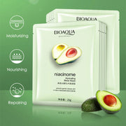 10pcs BIOAQUA Snail Hyaluronic Acid Face Mask Moisturizing Soothing Anti-aging skincare Facial Mask Sheet Masks Korean Skin Care-Health Wisdom™