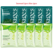 10pcs BIOAQUA Snail Hyaluronic Acid Face Mask Moisturizing Soothing Anti-aging skincare Facial Mask Sheet Masks Korean Skin Care-Health Wisdom™