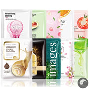 10pcs BIOAQUA Snail Hyaluronic Acid Face Mask Moisturizing Soothing Anti-aging skincare Facial Mask Sheet Masks Korean Skin Care-Health Wisdom™