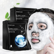 10pcs Black Sea Salt Moisturizing Bubble Facial Mask Deep Cleansing Oil Control Shrink Pore Skin Care Face Mask Black Masks-Health Wisdom™