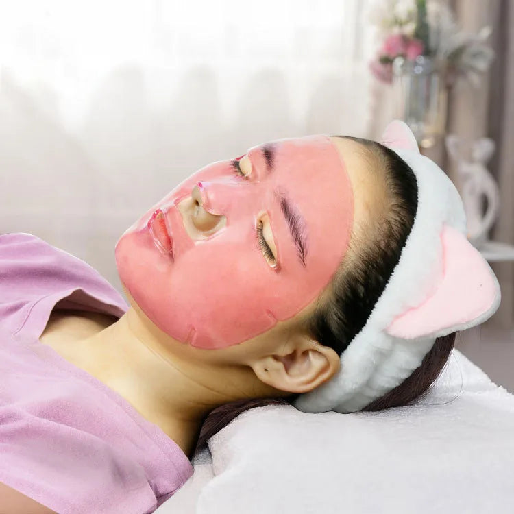 10pcs Crystal Collagen Gold Face Masks Beauty Skin Care Big Mask Anti-aging Hydrating Moisturizing Facial Mask for Face Care-Health Wisdom™
