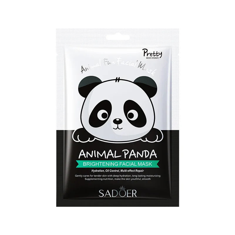 10pcs Cute Panda Pattern Face Mask skincare Brightening Oil Control Moisturizing Facial Masks Beauty Face Skin Care Products-Health Wisdom™