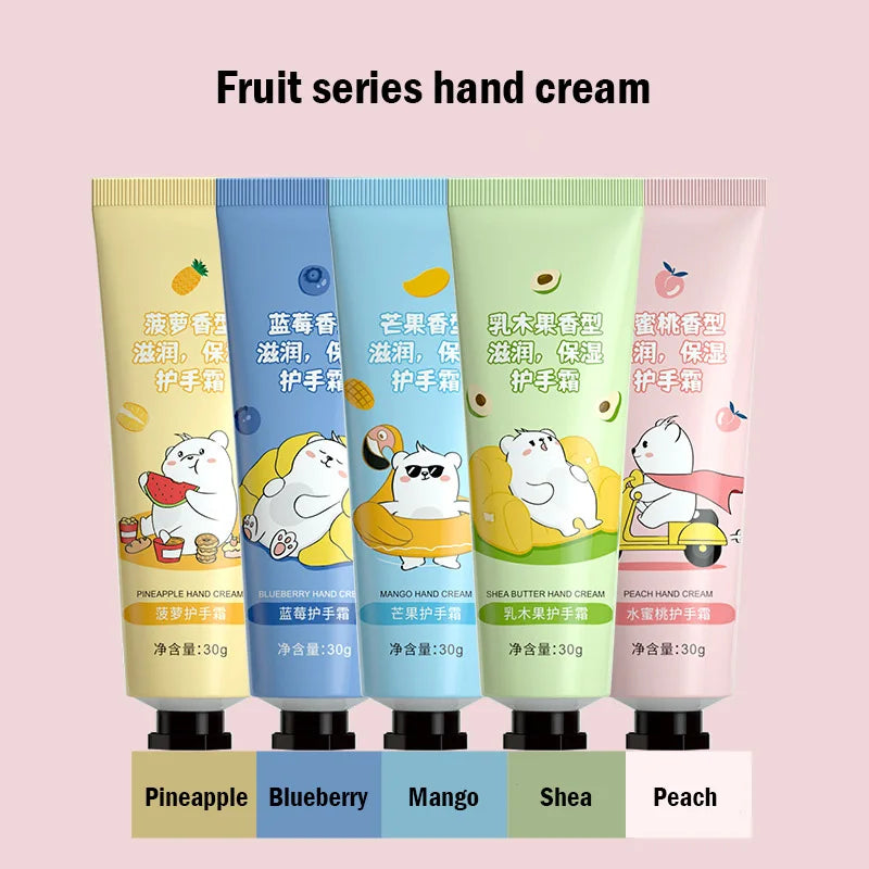 10pcs Fruit Flower Hand Cream Sets Sakura Avocado Chamomile Hand Creams Moisturizing Anti Wrinkle Hands Skin Care Products-Health Wisdom™