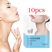 10pcs Goat Milk Neck Mask Collagen Firming Anti-Wrinkle Whitening Anti-aging Masks Moisturizing Firming Beauty Neck Skin Care-Health Wisdom™