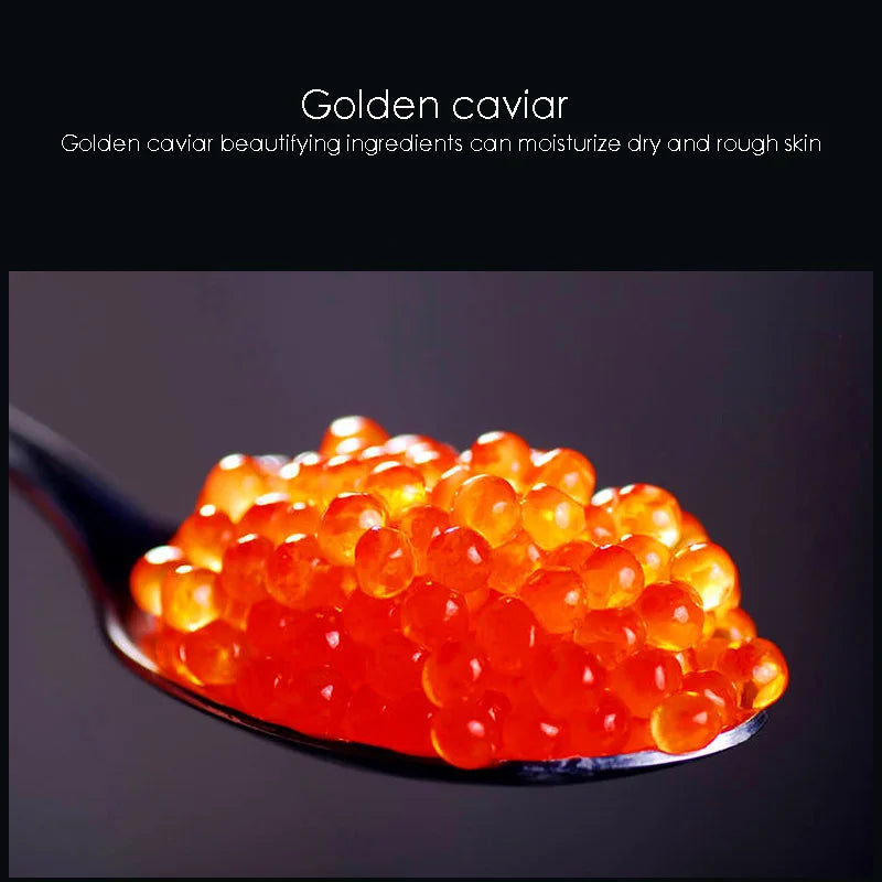 10pcs Golden Caviar Moisturizing Facial Masks Refreshing Oil Control Skincare Face Sheet Mask Sheets Masks for Face Skin Care-Health Wisdom™