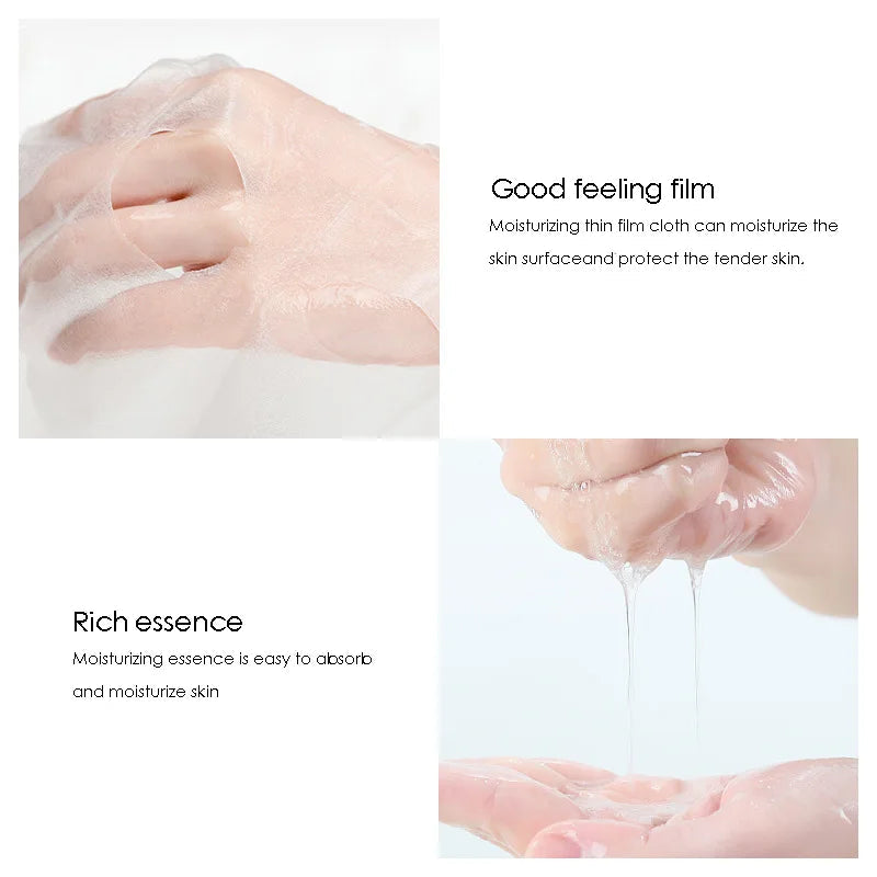 10pcs Golden Caviar Moisturizing Facial Masks Refreshing Oil Control Skincare Face Sheet Mask Sheets Masks for Face Skin Care-Health Wisdom™