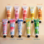 10pcs Horse Oil Sakura Hand Cream Moisturizing Anti-wrinkle Anti Chapped Nourishing Skincare Hand Creams Skin Care for Hands-Health Wisdom™