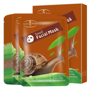 10pcs Hyaluronic Acid Collagen Facial Mask Skincare Face Masks Moisturizing Anti-aging Snail Face Mask Brighten Masks for Beauty-Health Wisdom™