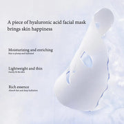 10pcs Hyaluronic Acid Face Mask Moisturizing Refreshing Anti-wrinkle Anti-aging Facial Masks Face Sheet Mask Korean Skin Care-Health Wisdom™