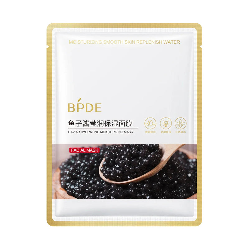 10pcs Hyaluronic Acid Face Mask Moisturizing Snail Collagen Anti Wrinkle Whitening Facial Masks Korean Skin Care Products-Health Wisdom™
