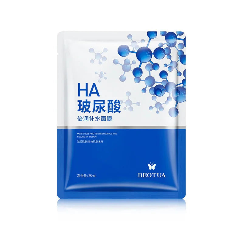 10pcs Hyaluronic Acid Facial Masks Whitening Anti Wrinkle Moisturizing skincare Face Mask Sheet Masks Skin Care Products-Health Wisdom™