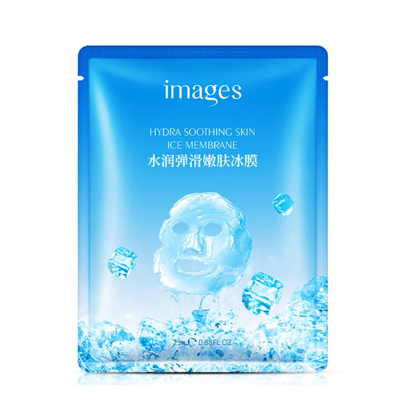 10pcs IMAGES Hyaluronic Acid Ice Face Masks Moisturizing Brighten Oil-control Beauty Face Mask Skincare Facial Mask Skin Care-Health Wisdom™