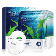 10pcs IMAGES Seaweed Moisturizing Face Mask Facial Skin Care Brightening Hydrating Facials Masks Beauty Face skincare Products-Health Wisdom™