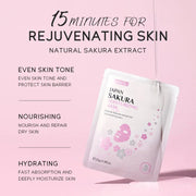 10pcs LAIKOU Sakura Face Mask skincare Moisturizing Anti-Aging Nourishing Facial Masks Sheet Mask Face Skin Care Products-Health Wisdom™