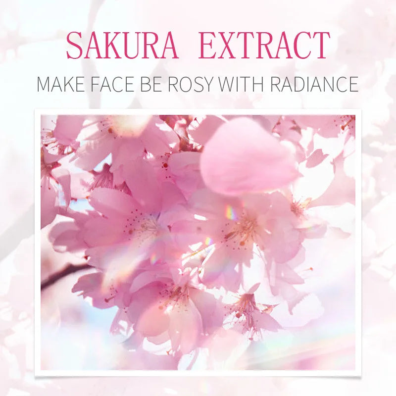 10pcs Sakura Extract Face Mask Moisturizing Oil Control Brightening Skincare Sheet Masks Facial Mask for Beauty Skin Care-Health Wisdom™