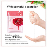 10pcs Sheet Mask Skin Care Plant Facial Mask Moisturizing Oil Control Face Care Masks Shrink Pores Beauty Health Face Patches-Health Wisdom™