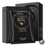 10pcs Snail Essence Black Facial Masks Face Sheet Mask Skincare Moisturizing Cleaning Pore Oil Control Skin Care Face Masks-Health Wisdom™