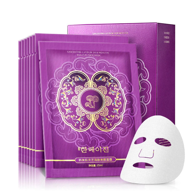 10pcs Snail Hyaluronic Acid Face Masks Korean Skincare Face Sheet Mask Moisturizing Facial Masks Korean Skin Care Products-Health Wisdom™