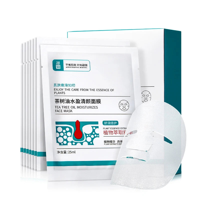 10pcs Snail Hyaluronic Acid Face Masks Korean Skincare Face Sheet Mask Moisturizing Facial Masks Korean Skin Care Products-Health Wisdom™