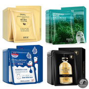 10pcs Snail Hyaluronic Acid Face Masks Korean Skincare Face Sheet Mask Moisturizing Facial Masks Korean Skin Care Products-Health Wisdom™