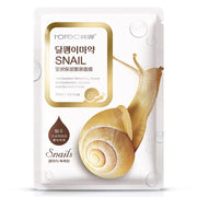 10pcs Snail Moisturizing Face Mask Replenishment Oil Control Anti Acne Tender Sheet Masks Facial Mask Skin Care Korean Cosmetics-Health Wisdom™