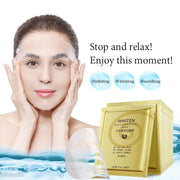 10pcs Snail Whitening Facial Masks Anti-wrinkle Anti-aging Brightening Moisturizing skincare Face Mask for Beauty Skin Care-Health Wisdom™