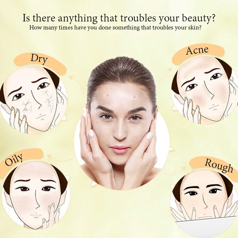 10pcs Snail Whitening Facial Masks Anti-wrinkle Anti-aging Brightening Moisturizing skincare Face Mask for Beauty Skin Care-Health Wisdom™