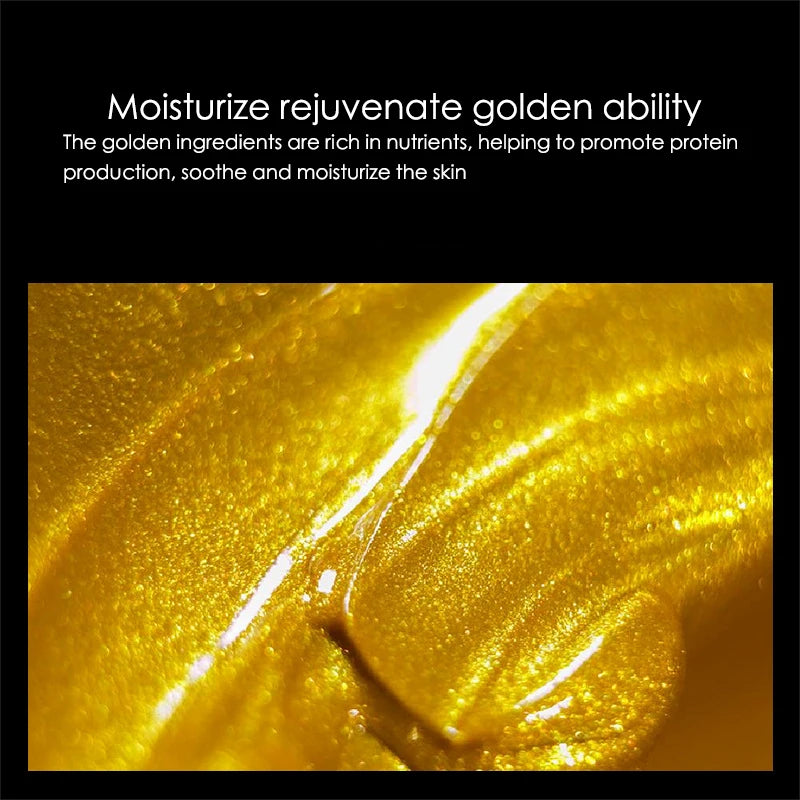 10pcs VENZEN 24K Gold Hyaluronic Acid Facial Masks Moisturizing Anti-wrinkle Anti-aging Face Sheet Mask Face Masks for Skin Care-Health Wisdom™