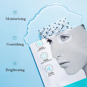 10pcs VENZEN Fullerene Magnet Face Mask Facial Skin Care Moisturizing Brightens Skin Refreshing Magnetic Facial Masks for Face-Health Wisdom™