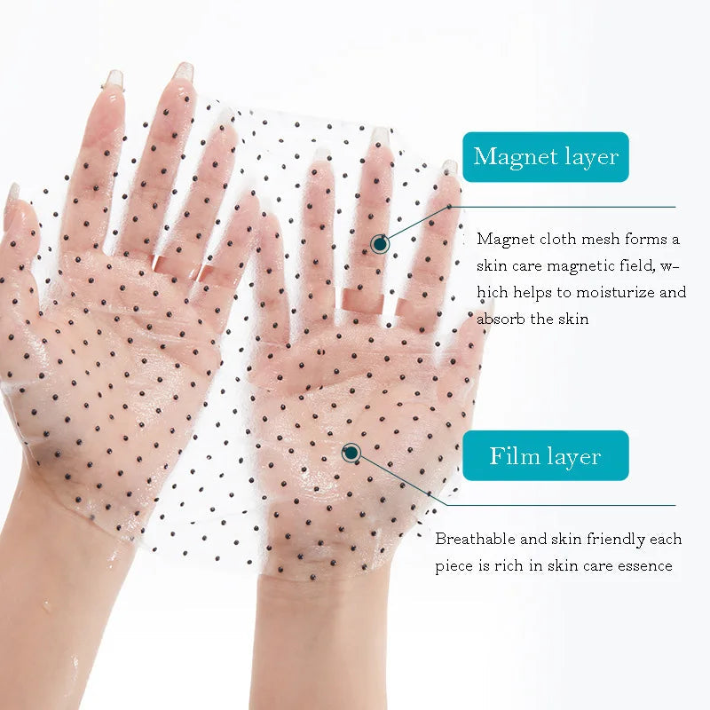 10pcs VENZEN Fullerene Magnet Face Mask Facial Skin Care Moisturizing Brightens Skin Refreshing Magnetic Facial Masks for Face-Health Wisdom™