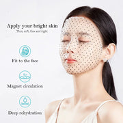 10pcs VENZEN Fullerene Magnet Face Mask Facial Skin Care Moisturizing Brightens Skin Refreshing Magnetic Facial Masks for Face-Health Wisdom™