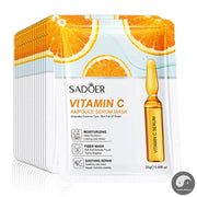 10pcs Vitamin C Face Mask Facial skincare Moisturizing Firming Anti Wrinkle Whitening Facial Masks Face Skin Care Products-Health Wisdom™