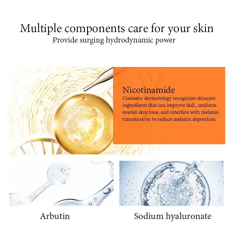 10pcs Vitamin C Whitening Facial Masks Face skincare Moisturizing Anti-Aging Nourishing Face Mask Facial Skin Care Products-Health Wisdom™