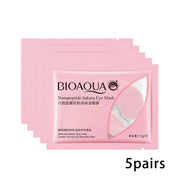 10pcs=5pair Black Collagen Eye Mask Crystal Eyelid Patch Anti Wrinkle Moisture Under Eye Dark Circle Remover Eye Pad Face Masks-Health Wisdom™