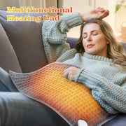 110V-240V Electric Heating Pad Blanket Timer Physiotherapy Heating Pad For Shoulder Neck Back Spine Leg Pain Relief Winter Warm-Health Wisdom™