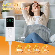 110V-240V Electric Heating Pad Blanket Timer Physiotherapy Heating Pad For Shoulder Neck Back Spine Leg Pain Relief Winter Warm-Health Wisdom™