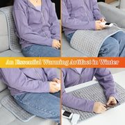 110V-240V Electric Heating Pad Blanket Timer Physiotherapy Heating Pad For Shoulder Neck Back Spine Leg Pain Relief Winter Warm-Health Wisdom™