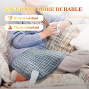 110V-240V Electric Heating Pad Blanket Timer Physiotherapy Heating Pad For Shoulder Neck Back Spine Leg Pain Relief Winter Warm-Health Wisdom™