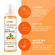118ml Turmeric Moisturizing Toner Acne Remover Reduce Dullness & Black Spots Firming Skin Toner Essence Toner for Skin Whitening-Health Wisdom™