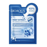 12 Pieces BIOAOUA Bifid Yeast Anti-wrinkle Facial Mask Hydrating Moisturizing Rejuvenation Mask Anti Age Skin Care-Health Wisdom™