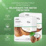 12 Pieces Collagen Facail Mask Avocado Moisturizing Anti-wrinkle Delay Aging and Whitening Mask Sheet Skin Care-Health Wisdom™