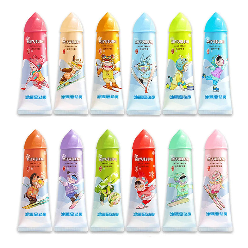 12 Zodiac Signs Fruit Hand Cream Moisturizing Hands skincare Creams 30g Hydrating Refreshing Nourishing Hand Skin Care Products-Health Wisdom™