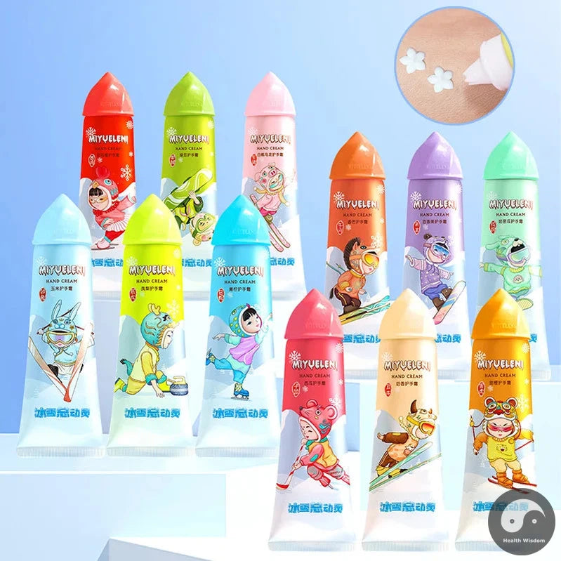 12 Zodiac Signs Fruit Hand Cream Moisturizing Hands skincare Creams 30g Hydrating Refreshing Nourishing Hand Skin Care Products-Health Wisdom™