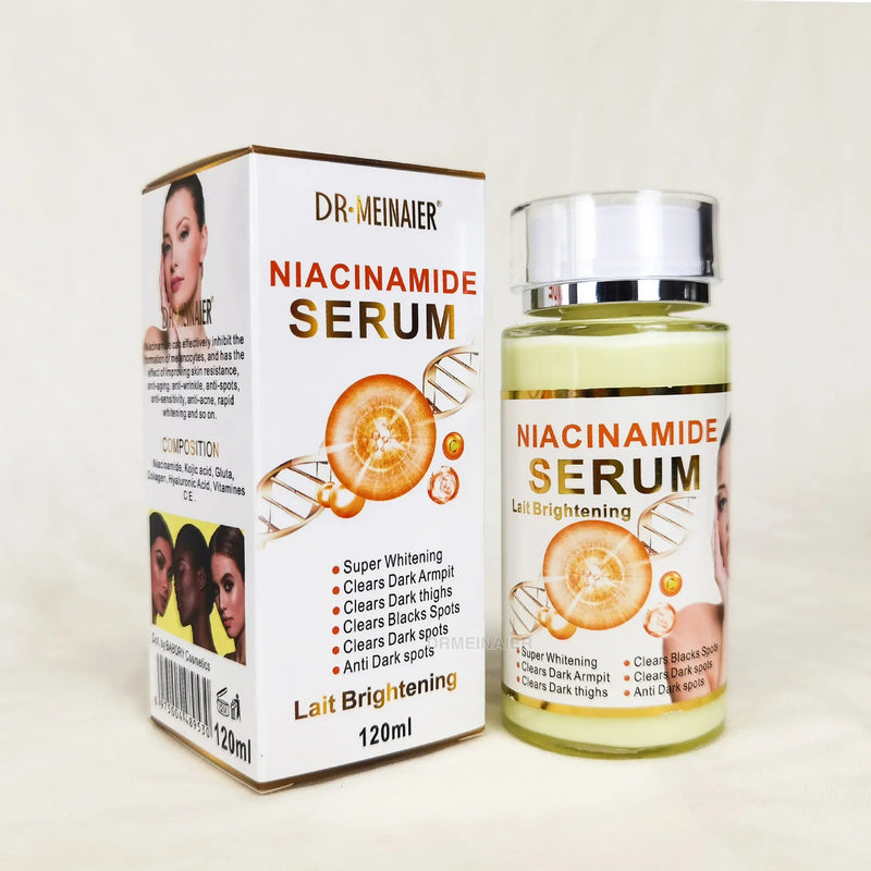 120ml Arbutin Nicotinamide Face Serum Repairing Essence Elasticizing Serum Original Solution Moisturizing Firming Face Skin Care-Health Wisdom™
