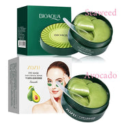 120pcs Anti Dark Circle Eye Mask Gold Collagen Avocado Seaweed Vitamin C Moisturizing Anti-wrinkle Eye Patches Korean Skin Care-Health Wisdom™