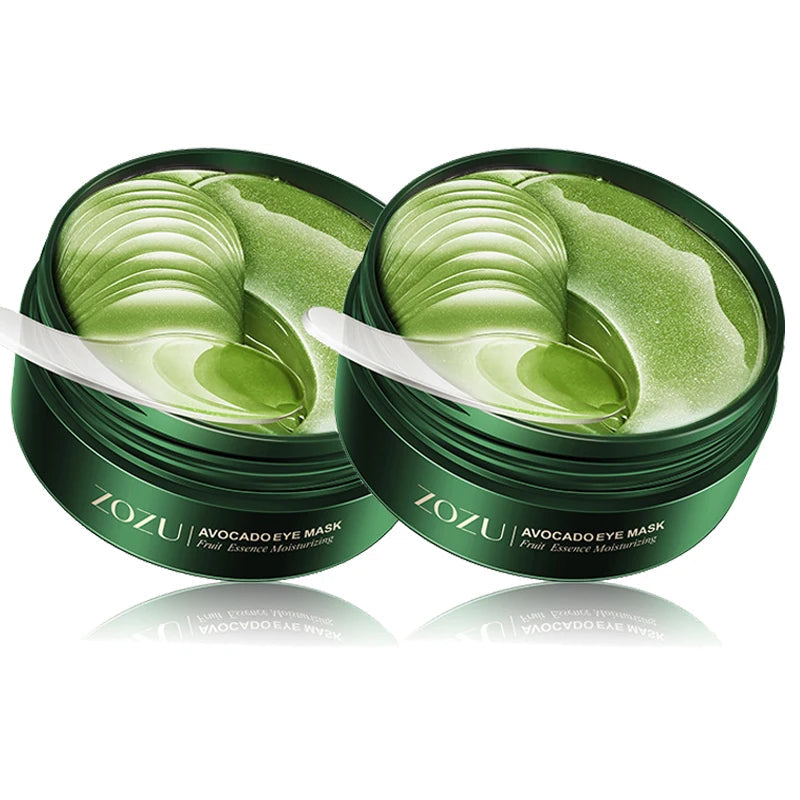 120pcs Avocado Golden Collagen Eye Mask Anti Dark Circles Eye Bags Moisturizing Anti Wrinkle Eye Patches Skin Care Products-Health Wisdom™