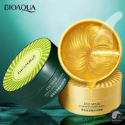 120pcs BIOAQUA Gold Eye Mask Anti Dark Circles Eye Bags Anti-Wrinkle Moisturizing Crystal Collagen Eye Patches Eyes Skin Care-Health Wisdom™