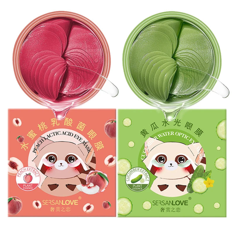 120pcs Crystal Collagen Eye Mask Anti Wrinkle Remove Dark Circle Moisturizing Eye Patches Eyes Masks Korean Skin Care Products-Health Wisdom™