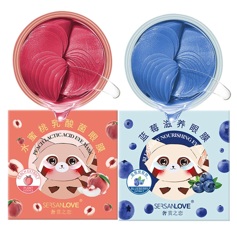 120pcs Crystal Collagen Eye Mask Anti Wrinkle Remove Dark Circle Moisturizing Eye Patches Eyes Masks Korean Skin Care Products-Health Wisdom™